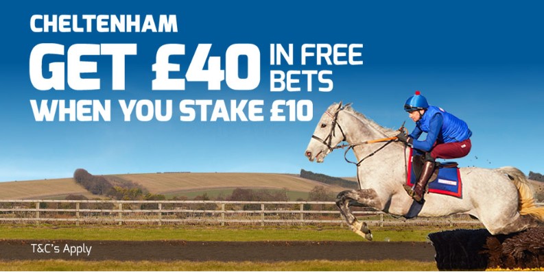 Betfred Bet 10 Get 40 Cheltenham